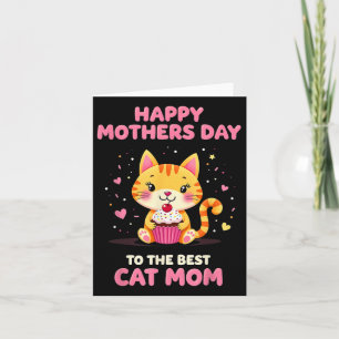 Happy Mthers Day to Best Cat Mama Karte