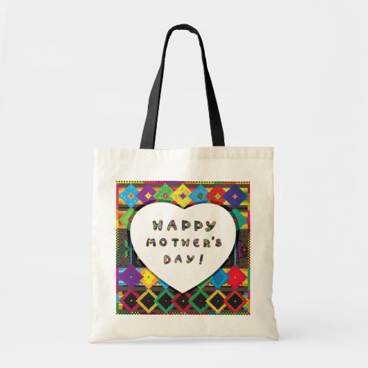 Happy Mthers Day Tote Bag Tragetasche (Vorne)