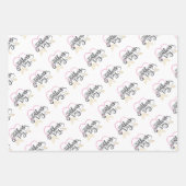 Happy Mthers Day Wrapping Paper Sheets Geschenkpapier Set (Vorderseite 3)