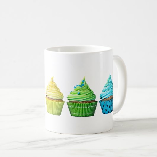 Happy Muffins Coffee Tasse (VorderseiteRechts)