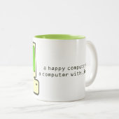 happy mug computer zweifarbige tasse (VorderseiteRechts)