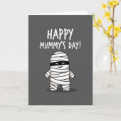 Happy Mummys Day Cute Art Card Karte (Gelbe Blume)