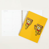 Happy Mushroom Pizza Slices Planer (Anzeige)