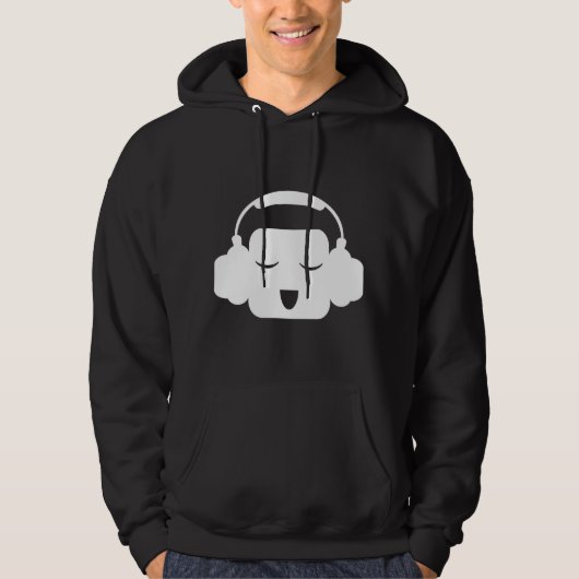 Happy_Music Hoodie (Vorderseite)