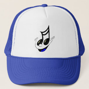 Happy Music Key Hat Truckerkappe
