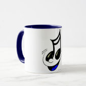 Happy Music Key Tasse (Vorderseite Links)