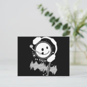 Happy_Music Postkarte (Stehend Vorderseite)