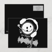 Happy_Music Postkarte (Vorne/Hinten)