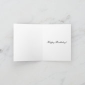 Happy Musical Birthday Note Card Karte (Innenseite)