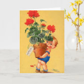 Happy Muther's Day Karte (Gelbe Blume)