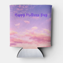 Happy Mütter Day auf einem pastellfarbenen Himmel Dosenkühler