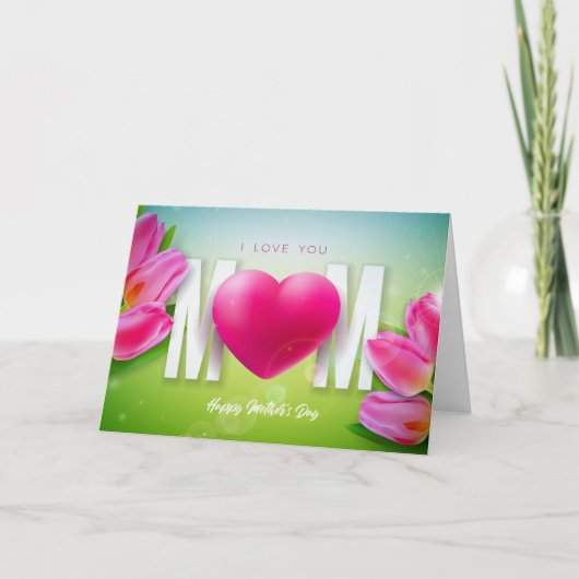 Happy Mütter Day Card Karte (Vorderseite)