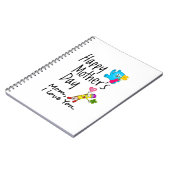 Happy Mütter Day. Mama, ich Liebe dich. Notizblock (Linke Seite)