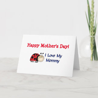 Happy Mütter Day Mommy - Ladybug Karte