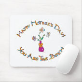Happy-Mütter-Day Mousepad (Mit Mouse)