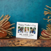 Happy Mütter Day Mum Custom Foto Collage Fotoplatte (Seite)