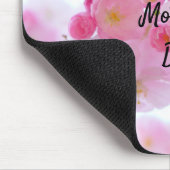 Happy Mütter Day Pink Cherry Tree Mousepad (Ecke)