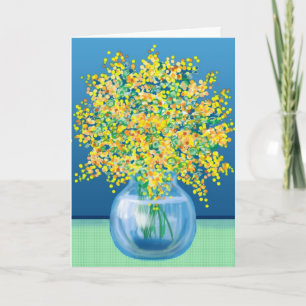 Happy Mütter Day Vase der Blume Karte