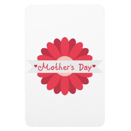 Happy Mütter Tag Handgeschriebenes Geschenk Magnet (Vertikal)