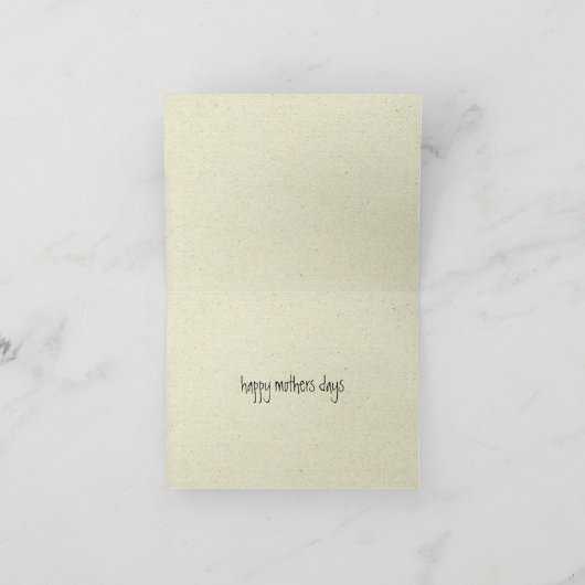 Happy Mütter Tag Karte (Innenseite)