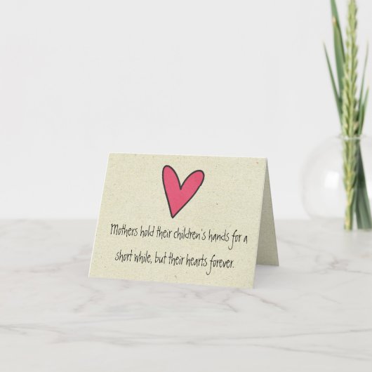 Happy Mütter Tag Karte (Vorderseite)