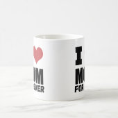 Happy Mütter Tag Liebe Mama für immer Kaffeetasse (Mittel)