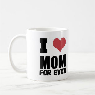 Happy Mütter Tag Liebe Mama für immer Kaffeetasse