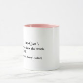 Happy Mutter Tasse lustige Mutter Zitat Geschenk I (Zentrum)