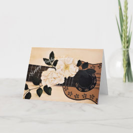 HAPPY MUTTER'S DAY GUITAR KARTE