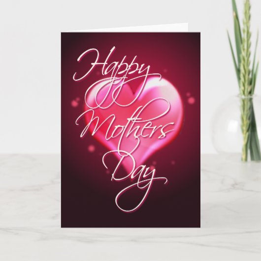 HAPPY MUTTER'S DAY HERART VON SHARON SHARPE KARTE (Vorderseite)