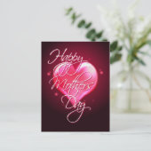 HAPPY MUTTER'S DAY HERART VON SHARON SHARPE POSTKARTE (Stehend Vorderseite)