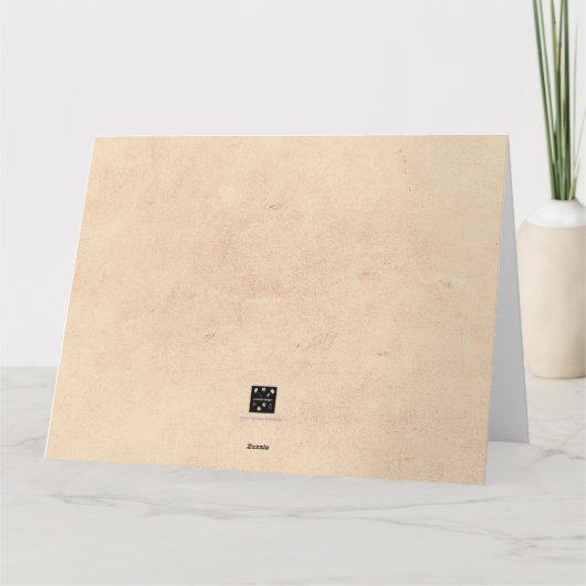 HAPPY MUTTER'S DAY(VINTAG) CARD KARTE (Rückseite)