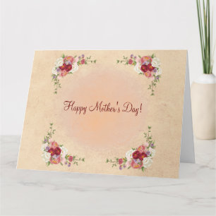HAPPY MUTTER'S DAY(VINTAG) CARD KARTE