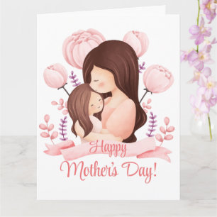 Happy Mutter's Day Welt besten Mama personalisiert Karte