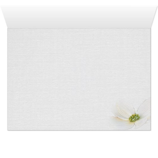 Happy Name Day Crabaple Blüten (Innenansicht Horizontal (Unten))