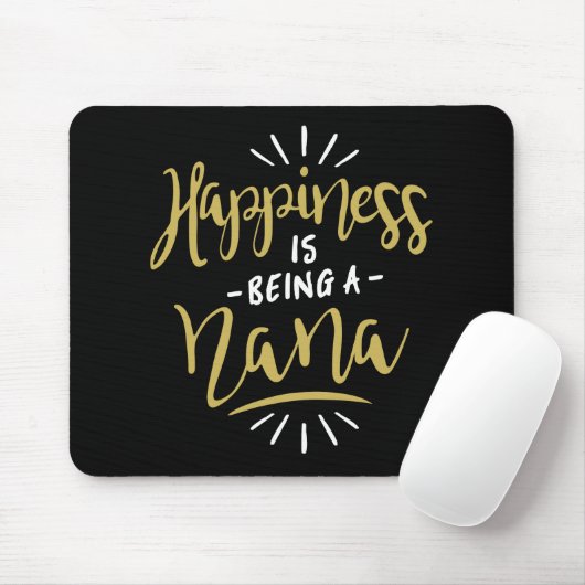 Happy Nana Mousepad (Mit Mouse)