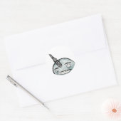 Happy narwhal Stickers (Umschlag)