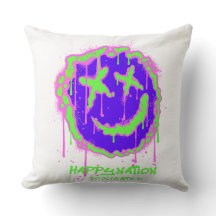 Happy Nation Toxified Decorative Throw Kissen - Ed