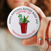 Happy National Bloody Mary Day Januar Button