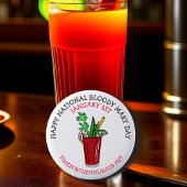 Happy National Bloody Mary Day Januar Button