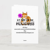 Happy National Boston Terrier Day | Feb 19th Karte (Rückseite)