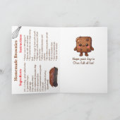 Happy National Brownie Day | Dec 8th Karte (Innenseite)