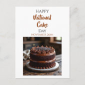 Happy National Cake Day | Nov 26th Postkarte (Vorderseite)