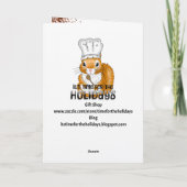 Happy National Chocolate Cake Day | Jan 27th Karte (Rückseite)