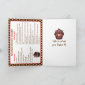 Happy National Chocolate Cupcake Day Karte (Innenseite)