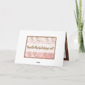 Happy National Chocolate Milkshake Day 12. Septemb Karte (Rückseite)