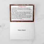 Happy National Chocolate Milkshake Day 12. Septemb Karte (Innenseite)