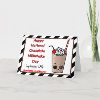 Happy National Chocolate Milkshake Day 12. Septemb