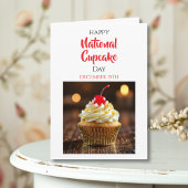 Happy National Cupcake Day | December 15th Karte