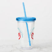 Happy National Dentists Day Acrylic Tumbler Acryltrinkbecher (Links)
